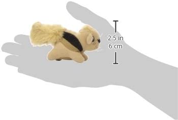 Outward Hound Kyjen 2858 Squeakin' Animals 3-Pack Jr. Hide-A-Squirrel Replacement Squeak Toy Dog Toys, Small, Brown