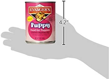 Evanger's Heritage Classic Puppy and Underweight Dogs Recipe, 12 x 12.8 oz cans