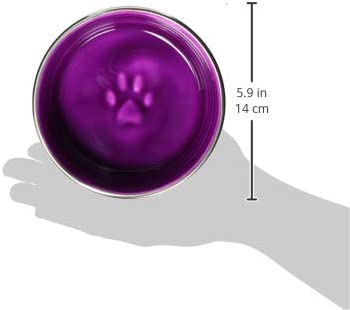 Loving Pets Le BOL Dog Bowl, Large, Bordeaux