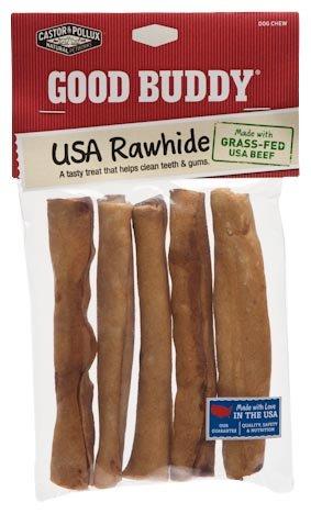 Castor & Pollux Good Buddy USA Rawhide Sticks, 5 Sticks
