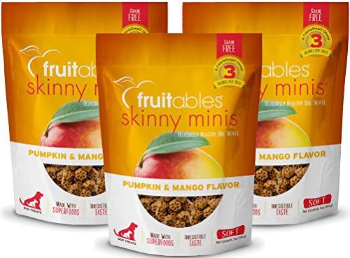 Fruitables Skinny 5 Ounce Minis Pumpkin & Mango Soft & Chewy Dog Treats