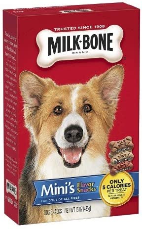 Milk-Bone Dog Snacks - Mini's Flavor Snacks 15 oz