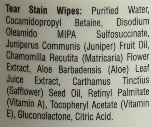 Angels' Eyes Gentle Tear 100 ct Presoaked Textured Stain Wipes