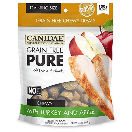 Canidae Grain Free Pure Chewy Dog Training Treats 2 Flavor Bundle
