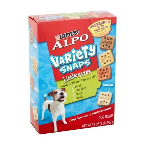 Alpo Snaps Treats with Real Meat Variety Pack 32 oz