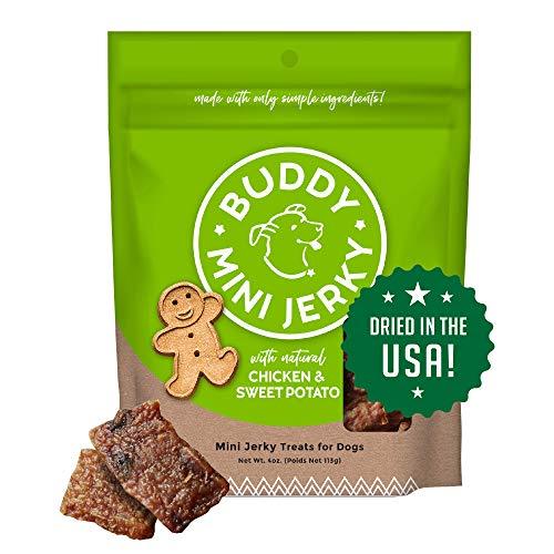 Buddy Biscuits Grain Free Dog Treats, Made in the USA Only, Healthy Ingredients No Wheat Corn or Soy