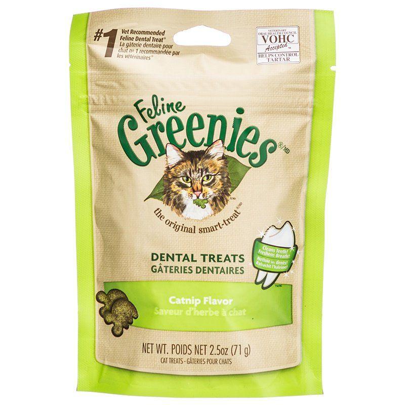 Greenies Feline Dental Treats - Catnip Flavor