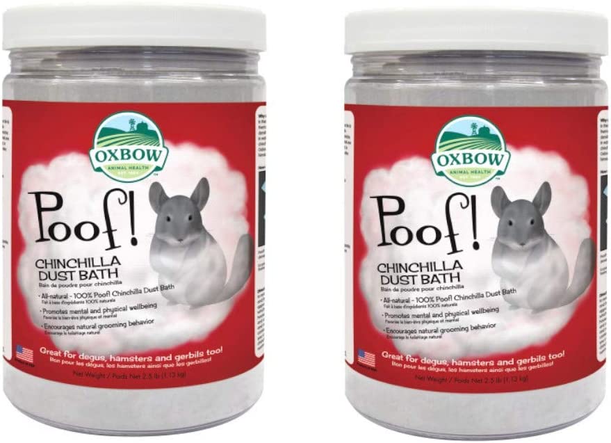 Oxbow Poof! Chinchilla Dust ( Pack of 2 )