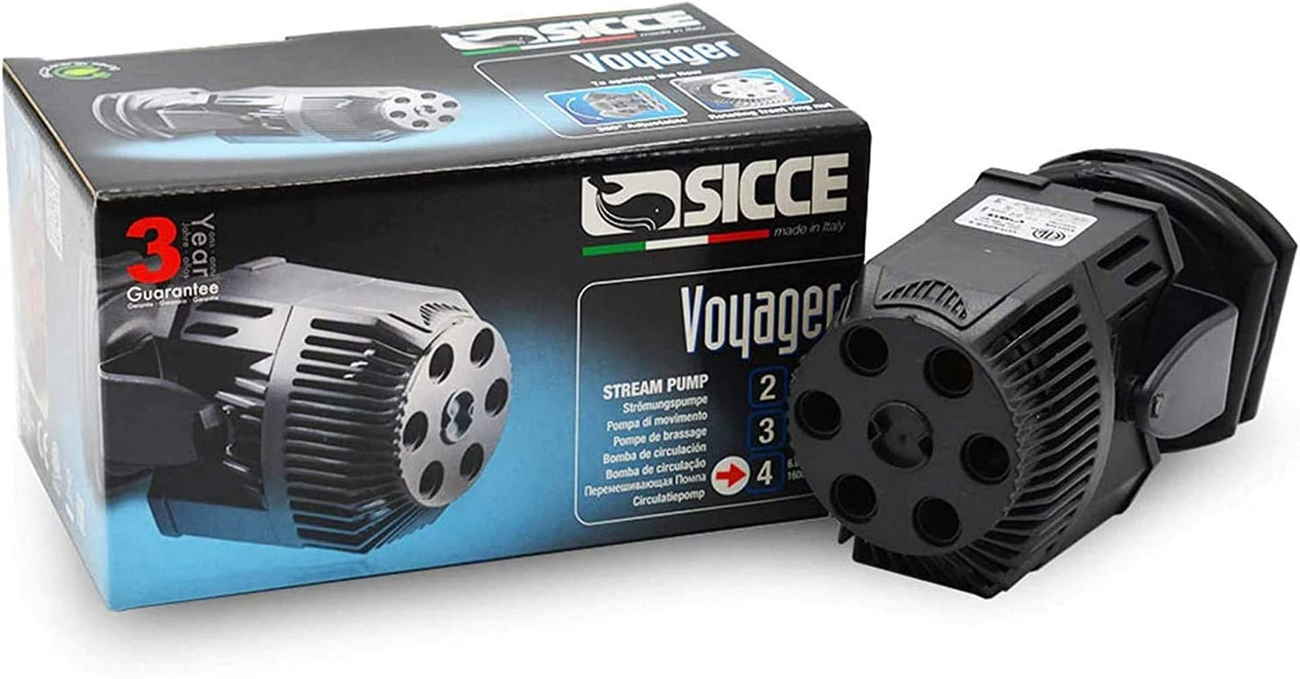 Sicce Voyager Stream Pump - freshwater and saltwater application, for submerged use