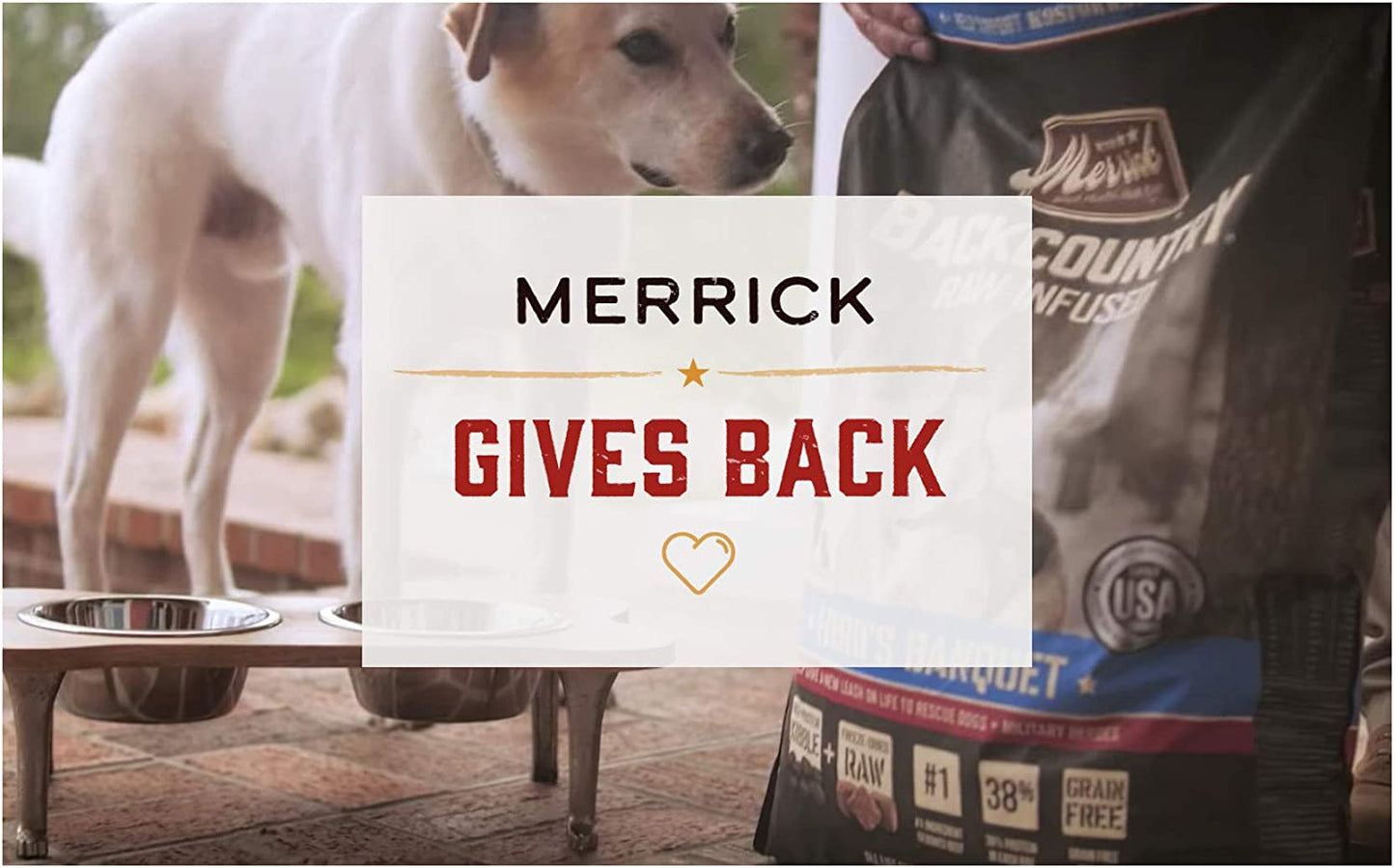Merrick Backcountry Grain Free Raw Infused Puppy Dry Food, 4 Lbs.