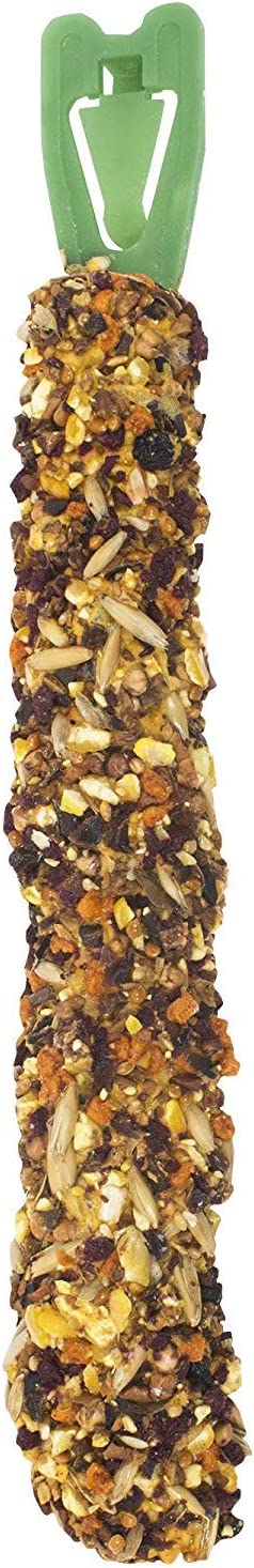 Vitakraft 3 Pack of Apricot & Cherry Crunch Sticks for Parrots, 2 Sticks Each