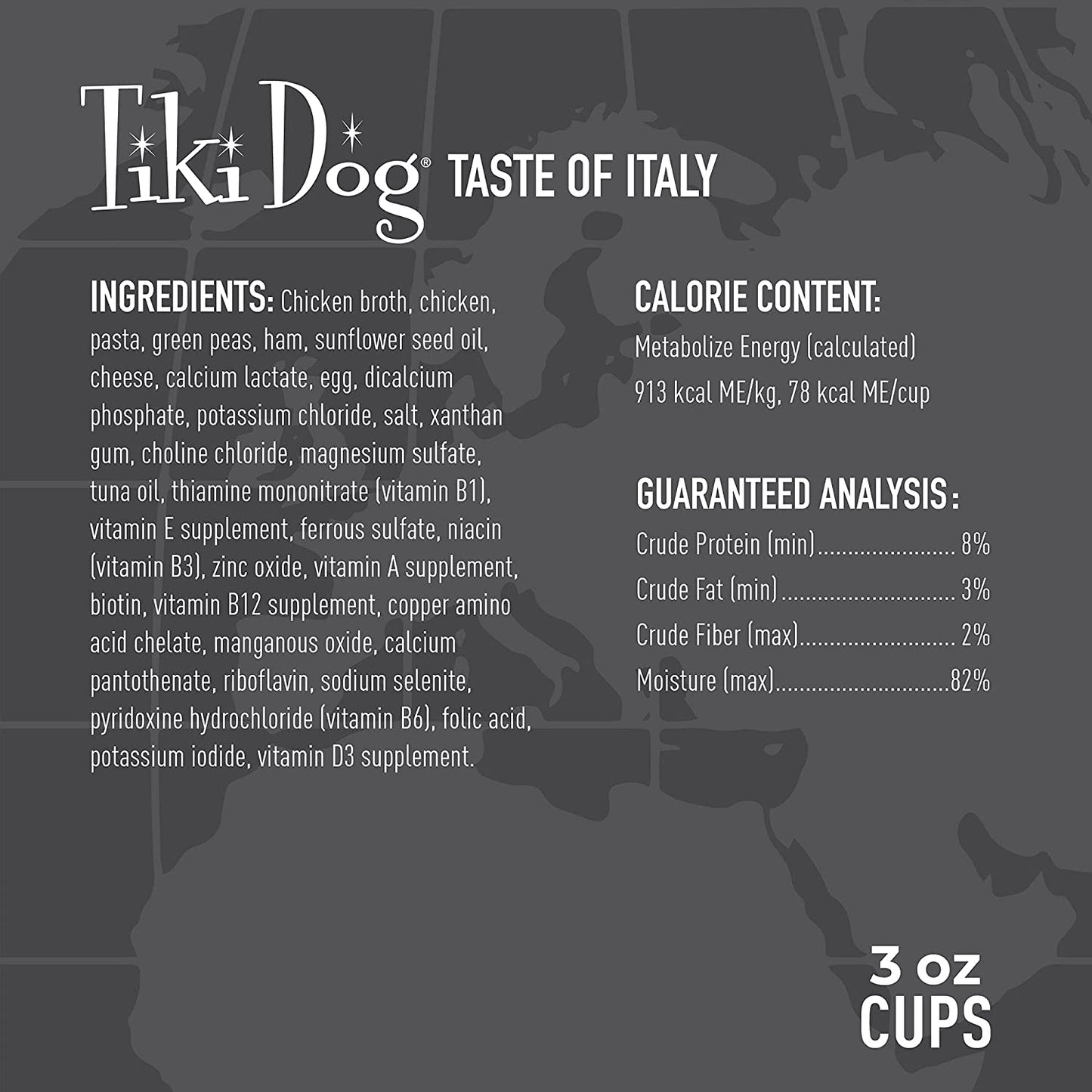 Tiki Dog Taste of The World – Meaty Wet Food, Restaurant-Inspired Meals in Broth, Ready to Serve