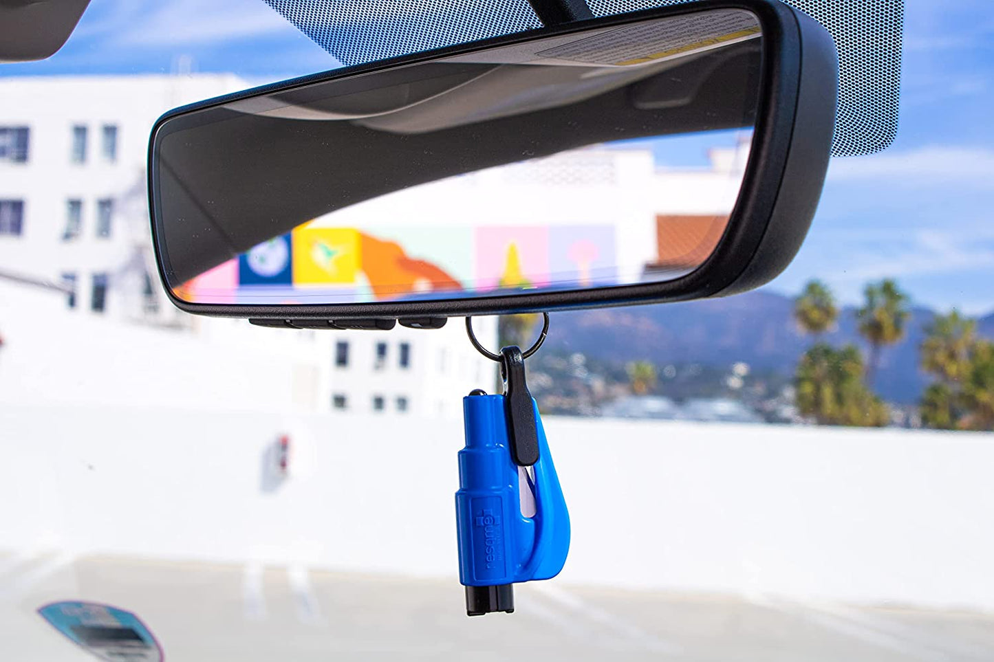 RESQME The Original Keychain Car Escape Tool, Made in USA (Black), Single Pack (01.100.01)