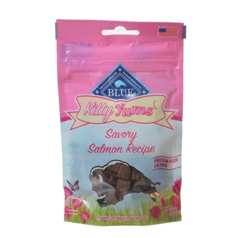 Blue Buffalo Kitty Yums Moist Cat Treats - Savory Salmon Recipe