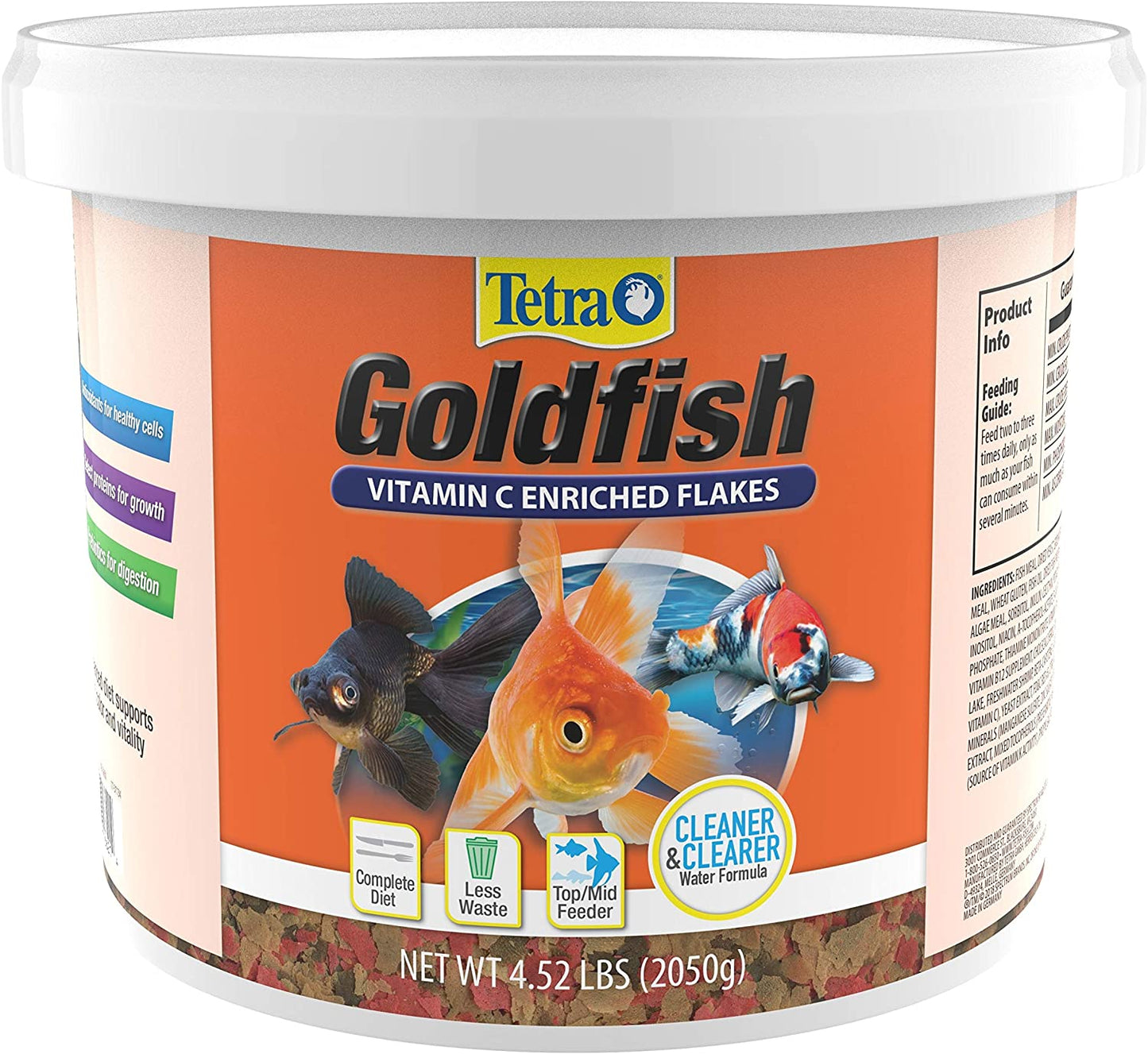 Tetra Goldfish Flakes - Balanced Diet Fish Food