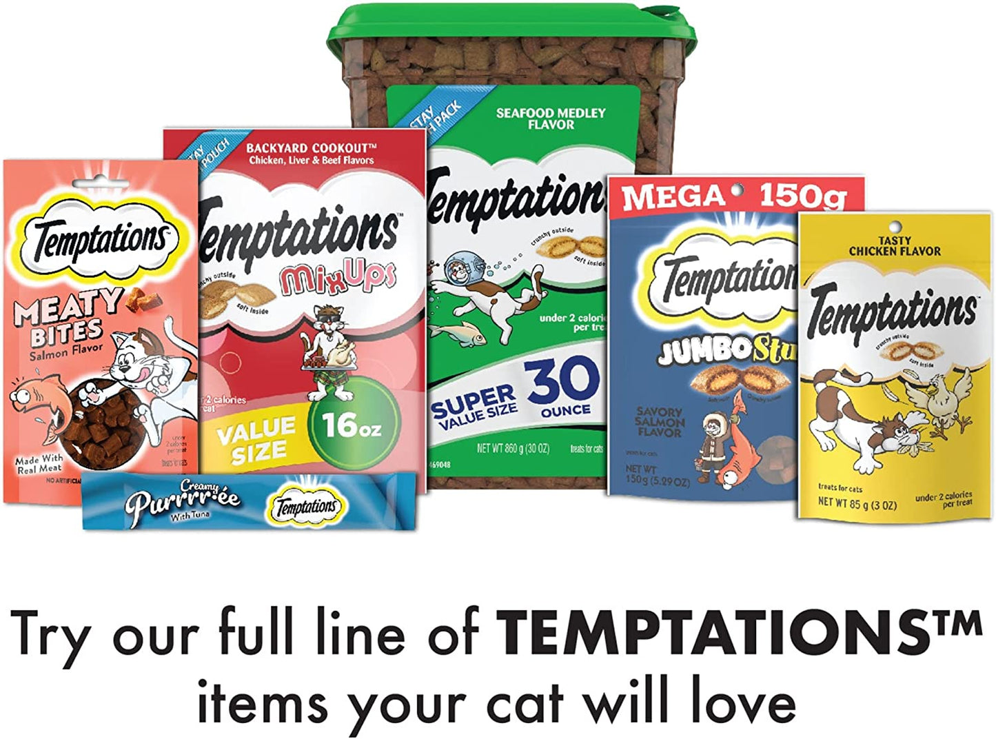 Temptations Hairball Control Chicken Flavor Cat Treats, 4.9 oz.