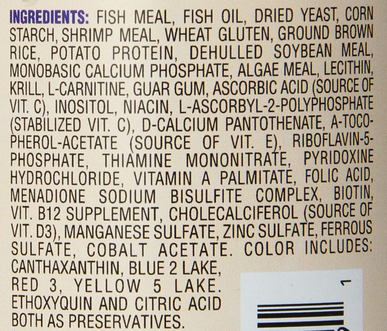 TetraFin Goldfish Crisps, Clear Water Advanced Formula