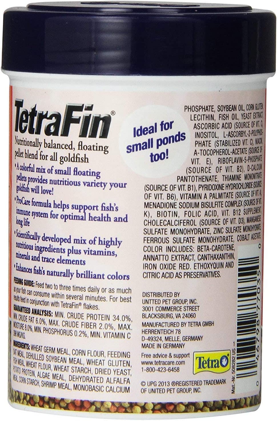 Tetra Tetrafin Floating Variety Pellets 1.87oz