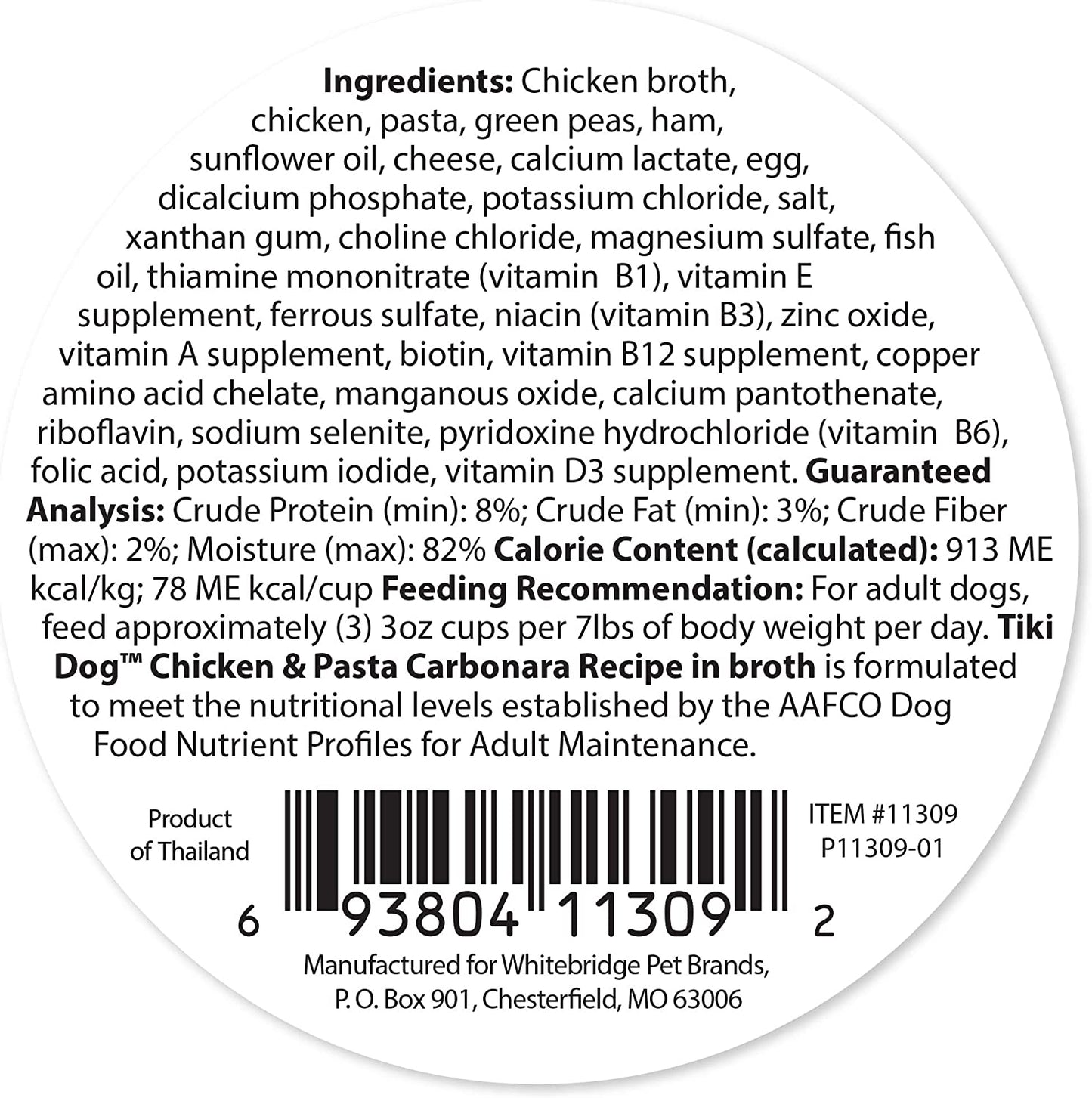 Tiki Dog Taste of The World – Meaty Wet Food, Restaurant-Inspired Meals in Broth, Ready to Serve