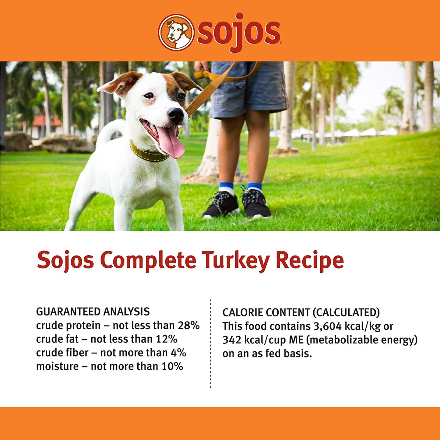 Sojos Complete Turkey Recipe Adult Grain-Free Freeze-Dried Raw Dog Food, 7 Pound Bag