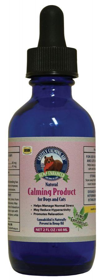 Grizzly Hemp Enhanced Calming Product for Dogs & Cats