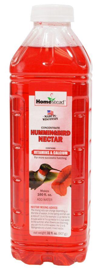 Homestead Hummingbird Red Liquid Nectar Sugar Concentrate