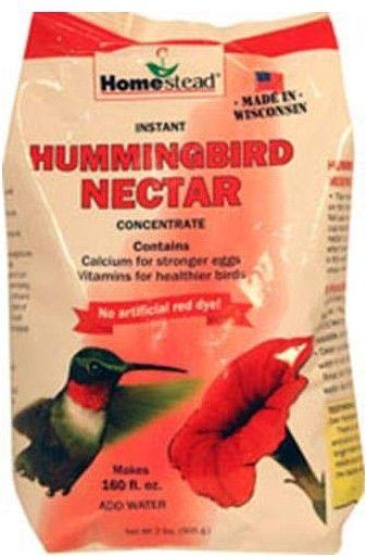 Homestead Hummingbird Natural Red Powder Nectar Concentrate
