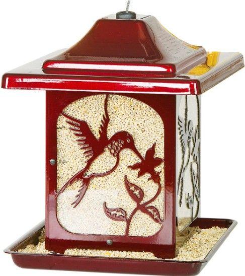 Homestead Hummingbird Bird Feeder Red