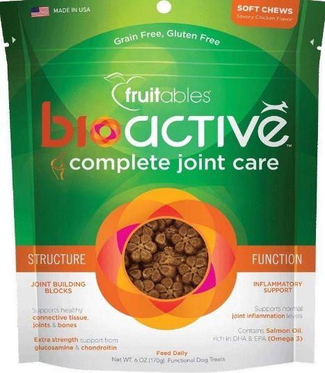 Fruitables BioActive Complete Joint Care Soft Chew Dog Treats