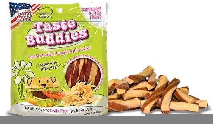 Loving Pets Hambuger and Fries Taste Buddies