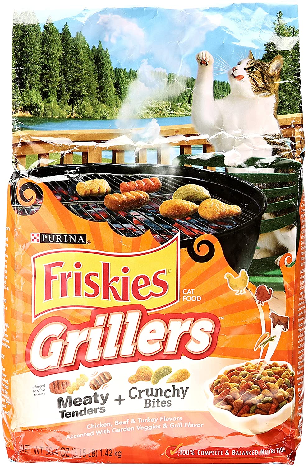 Friskies Purina Griller\'s Blend, 3.15 lb