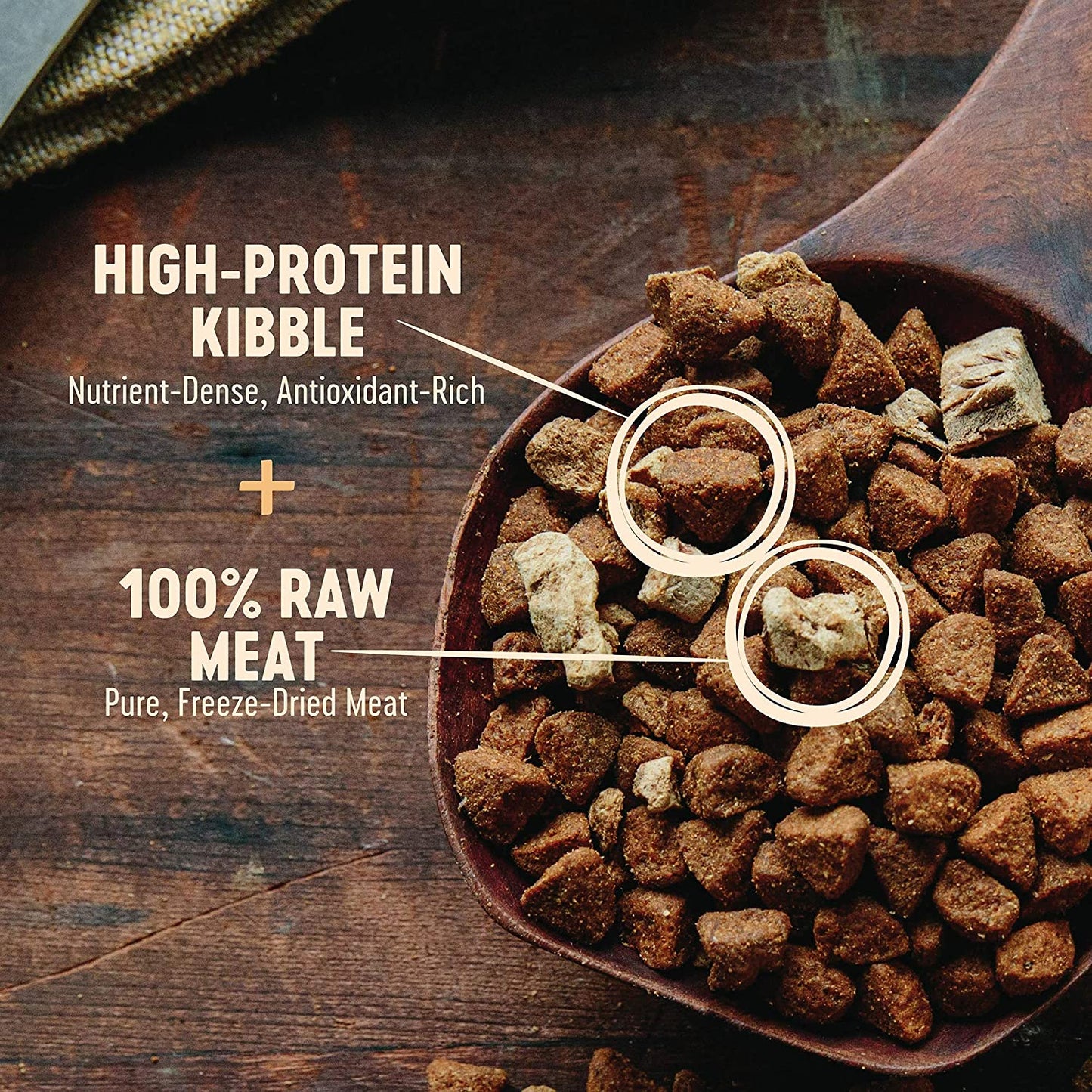 Wellness CORE RawRev Dry Dog Food with Wholesome Grains, High Protein Dog Food, Original Recipe, Turkey, Chicken Meal & Turkey Meal with Freeze Dried Raw Turkey Bites, Natural, Made in USA, All Breeds