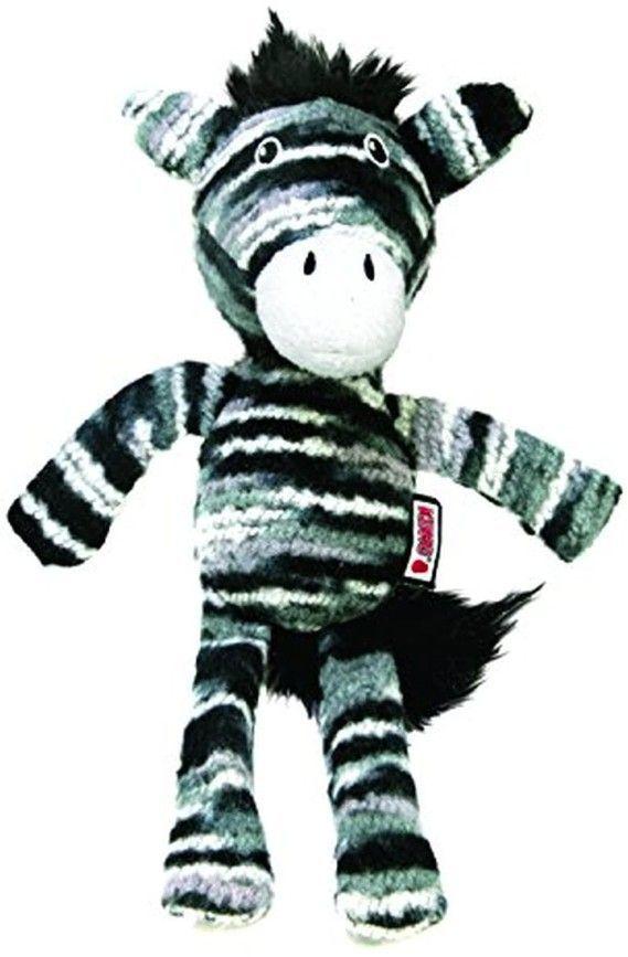 KONG Yarnimals Dog Toy - Zebra
