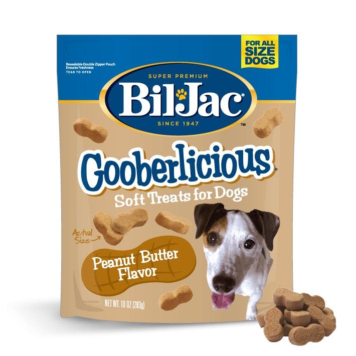 Bil-Jac Gooberlicious Peanut Butter Dog Treats (8 Pack), 10 Oz