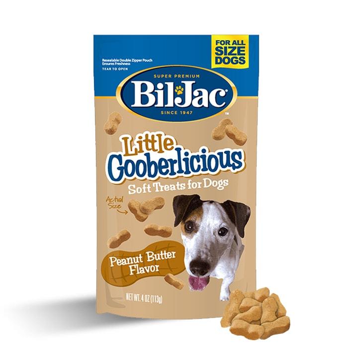 Bil-Jac Little Gooberlicious Dog Treats 4oz - Peanut Butter Flavor