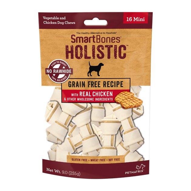 Holistic Rawhide-Free Dog Chews, Gluten/Wheat/Soy Free