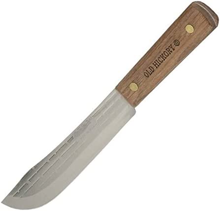 Ontario Knife - Old Hickory 7-7 7" Carbon Steel Butcher / Kitchen Knife