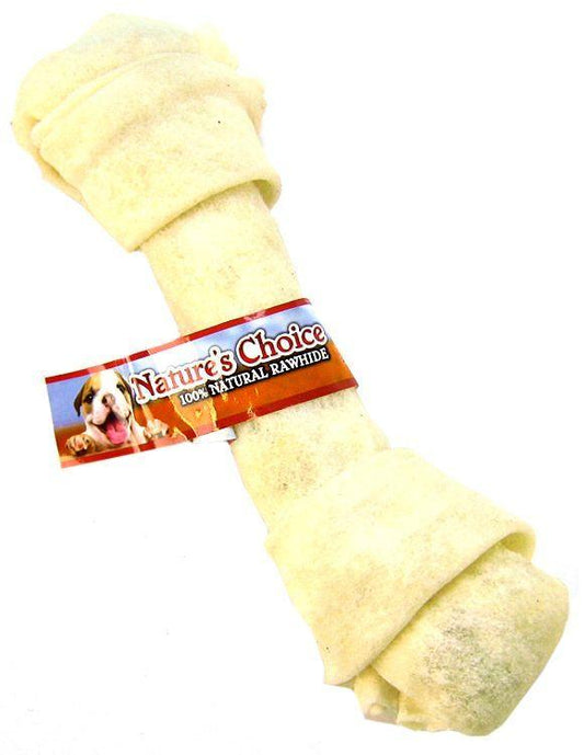 Loving Pets Nature\'s Choice 100% Natural Rawhide Knotted Bones
