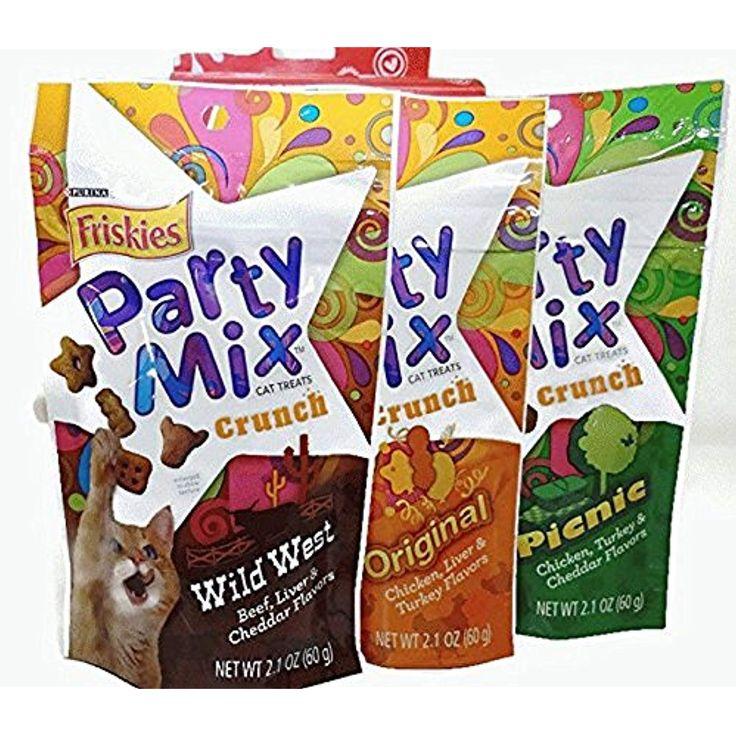 Friskies Cat Treat Party Mix Love Pack