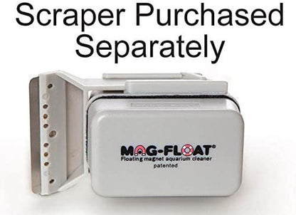 Mag-Float-30 Small Glass Aquarium Cleaner (w/Scraper Option)