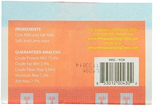 Himalayan Yaky Charms Dog Popcorn Treat, Pack of 3