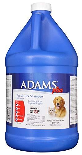 Adams Plus Flea & Tick Shampoo with Precor, 1-gallon