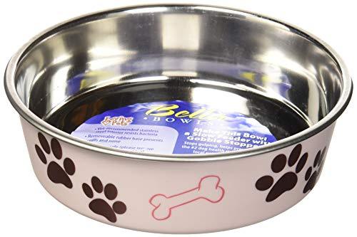 Loving Pets Bella Bowl - Medium, Paparazzi Pink