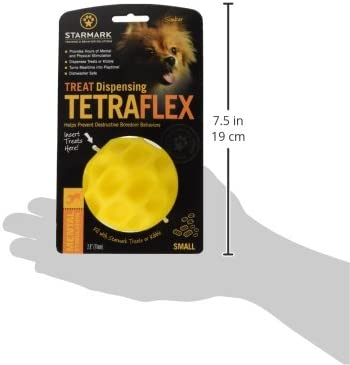 Starmark Treat Dispensing Tetraflex Dog Toy