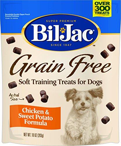 (8 Pack) Bil-Jac Grain-Free Soft Dog Training Treats, 10 Ounces Each