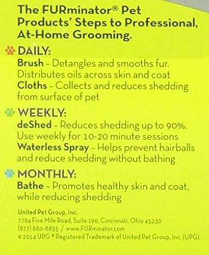 Furminator Long Hair deShedding Tool for Cats, Large