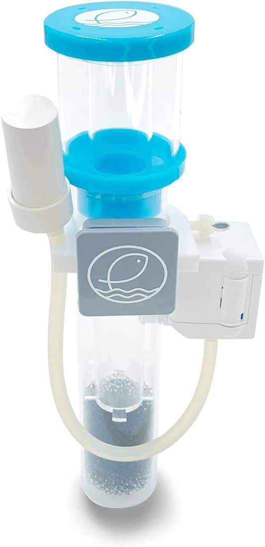 ESHOPPS Nano Skimmer | Protein Skimmer for Nano Tanks | New improved adjustable magnetic mount | Adjustable water height. Minimal foot print. Fits most All in one tanks back chamber