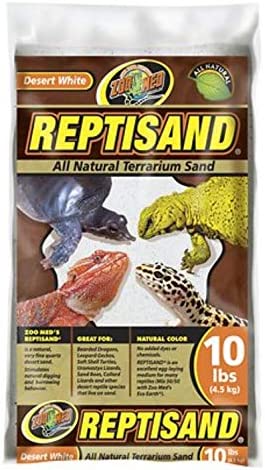 Zoo Med (2 Pack) Repti Sand Desert White All Natural 10 lbs