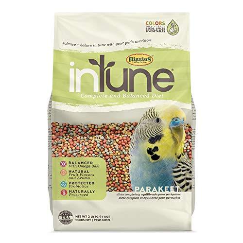 Higgins Intune Complete and Balanced Diet Fruit Extruded Parakeet Bird Food