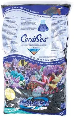 Carib Sea ACS00797 Arag Alive Hawaiian Reef for Aquarium, 20 Pound, Black